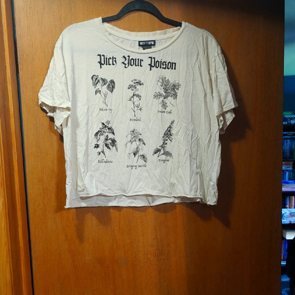 Hot Topic Pick Your Poison Crop Top